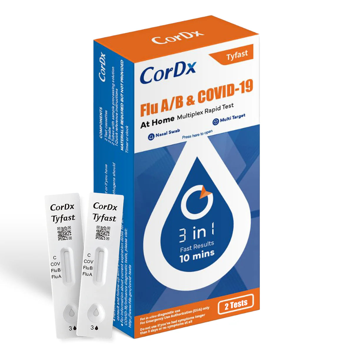 Flu A/B & Covid-19 Multiplex Rapid Test