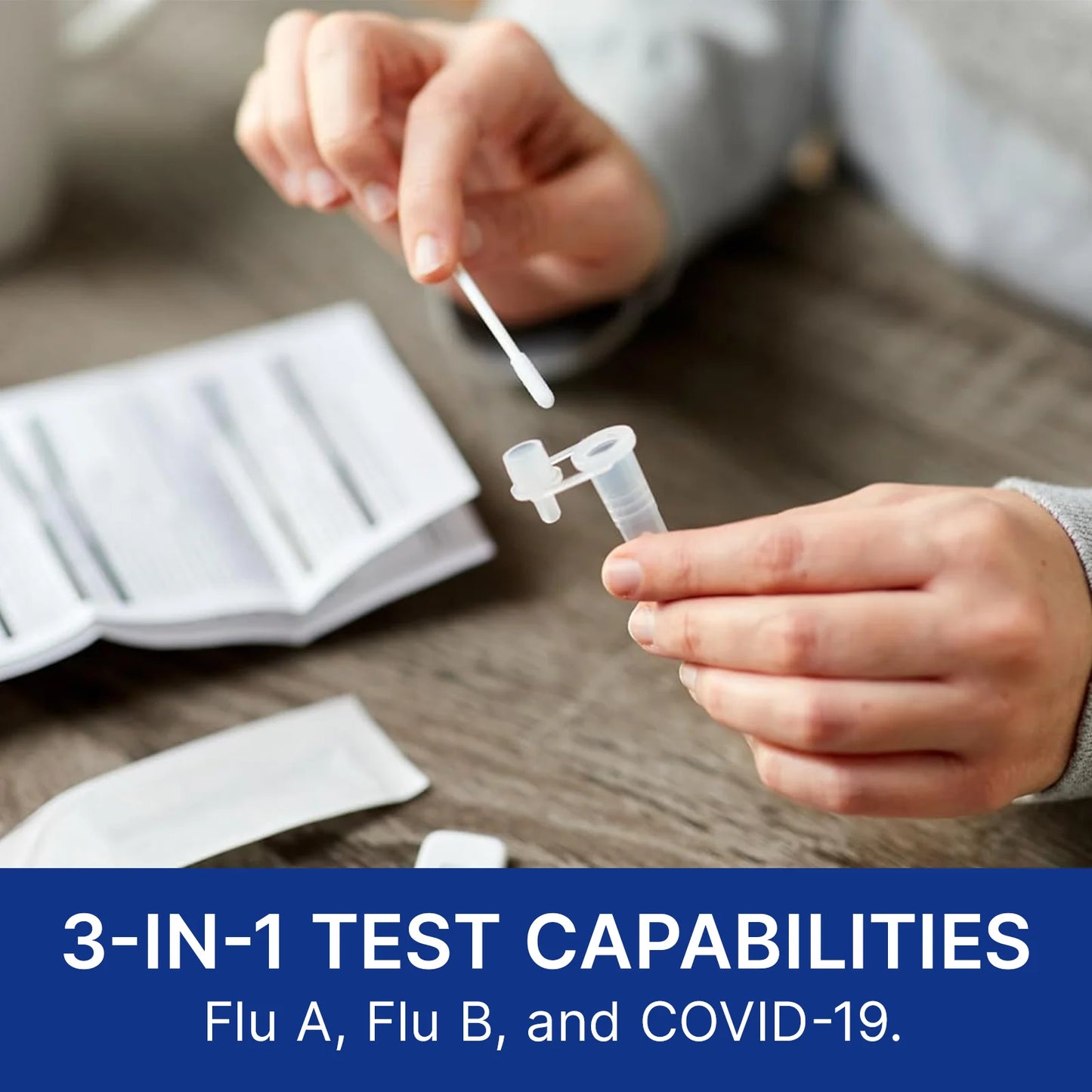 Flu A/B & Covid-19 Multiplex Rapid Test