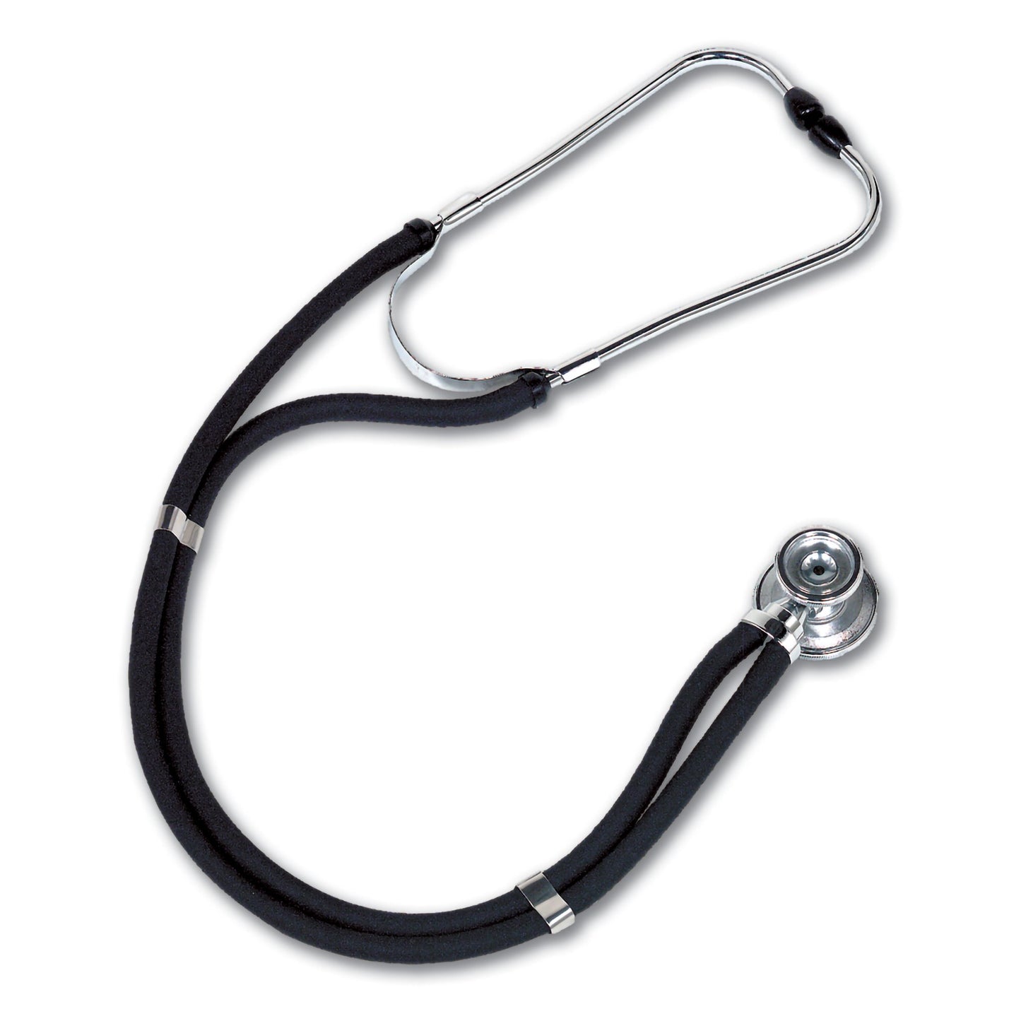 Sprague Stethoscope W.A. Baum Black 2-Tube 30 Inch