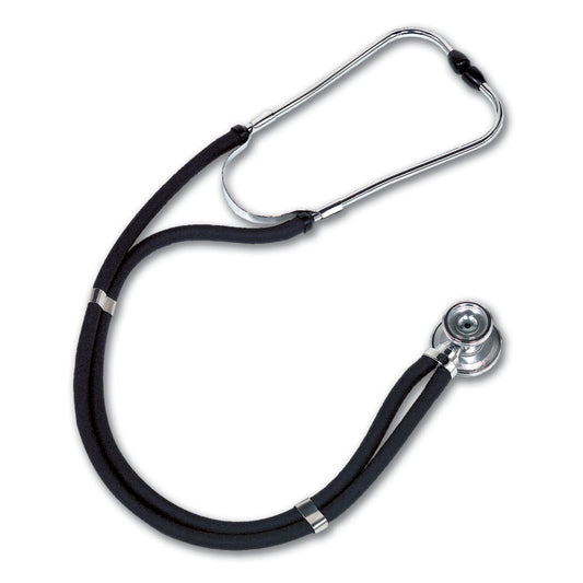 Sprague Stethoscope W.A. Baum Black 2-Tube 30 Inch